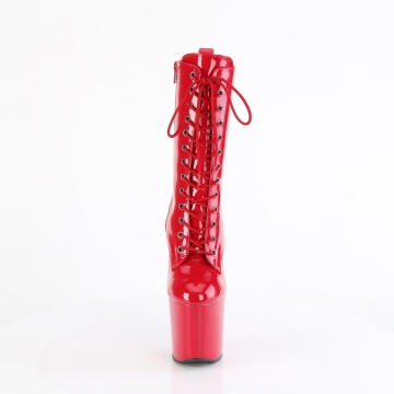 Pleaser Platform Shoes CRAZE-1040 Red Pat/Red 36