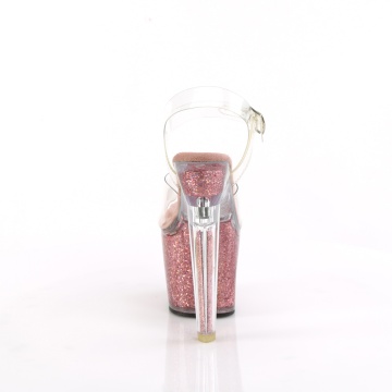 Pleaser Platform Shoes LOVESK708SG/C/PNKG - Img 4