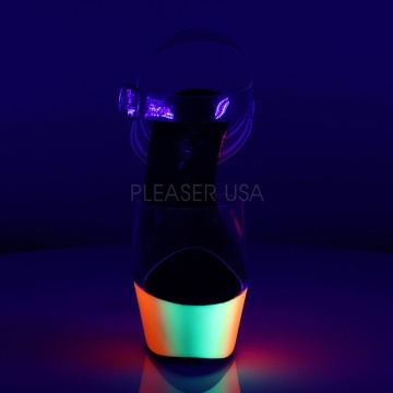 Pleaser RAINBOW-208UV Clr/Neon Multi