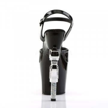 Pleaser REVOLVER-709 Blk/Blk