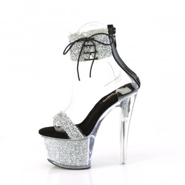 Pleaser SKY-327RSI Slv Multi RS-Blk/Slv RS