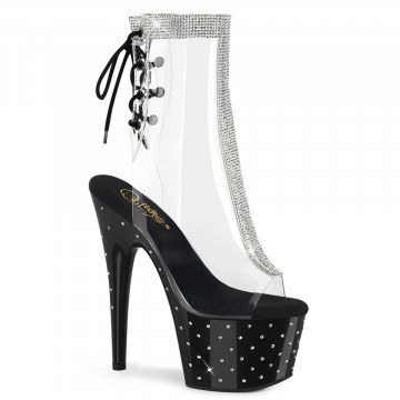 Pleaser STARDUST-1018C-2RS Clr/Blk