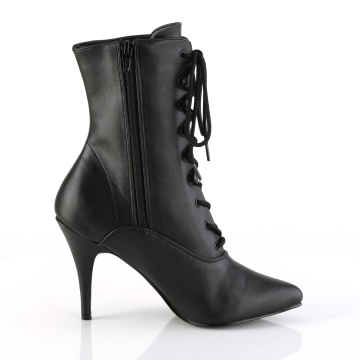 Pleaser VANITY-1020 Blk Faux Leather