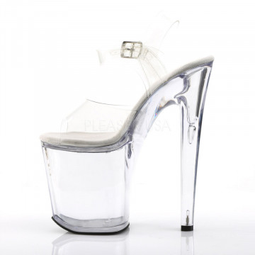 Pleaser XTREME-808 Clr/Clr