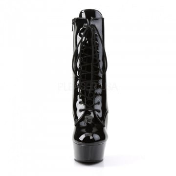 Stivaletti Pleaser DELIGHT-1020 Blk Pat/Blk subito 36 CERT