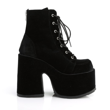 Demonia Cult CAMEL-203 Blk Velvet