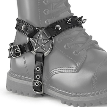 Demonia Cult DA-510 Blk Faux Leather