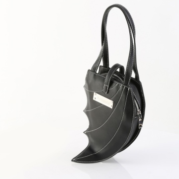 Demonia Cult HB-215 Blk Vegan Leather