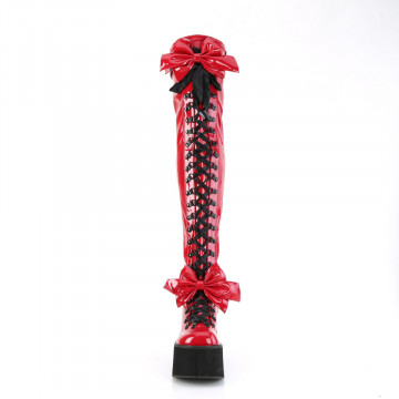 Stivale Demonia Cult KERA-303 Red Pat