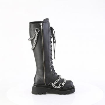 stivali Demonia RENEGADE-215 Blk Vegan Leather