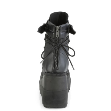 Demonia Cult SHAKER-60 Blk Vegan Leather 38