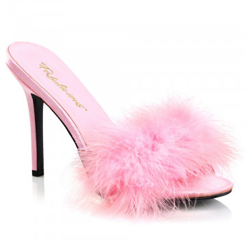 Fabulicious CLASSIQUE-01F B. Pink Pu-Fur