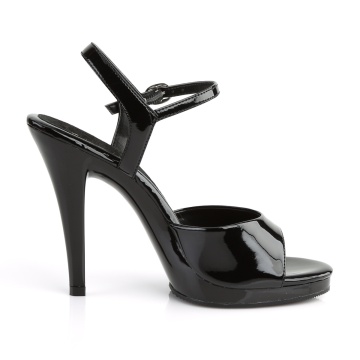 Fabulicious FLAIR-409 Blk Pat/Blk