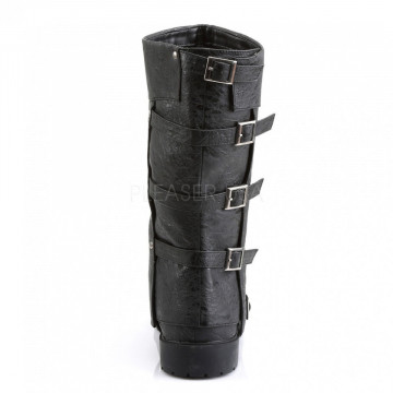 Funtasma GOTHAM-105 Blk Distressed Pu