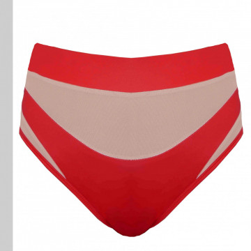 Goddess High Waisted Bottoms - Orange
