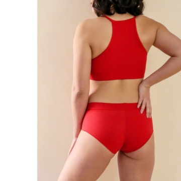 MADEMOISELLE SPIN - SHORT VIVA PASSION ROUGE M