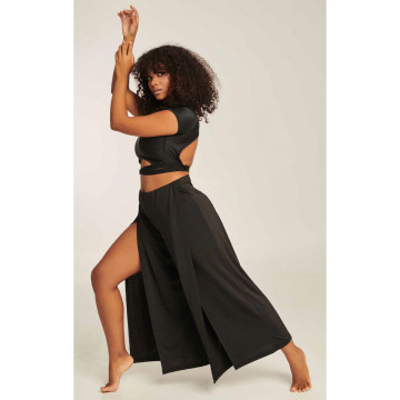 Paradise Chick PANTS POLECIOUS Nero