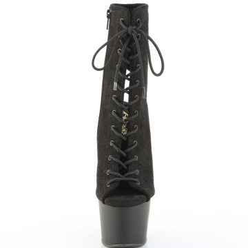 Pleaser ADORE-1016 Blk Faux Suede/Blk Matte - Img 3