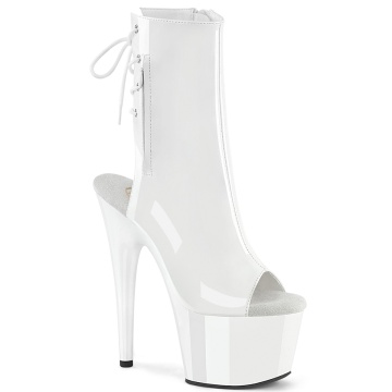 Pleaser ADORE-1018 Wht Pat/Wht