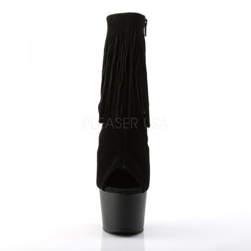 Pleaser ADORE-1019 Blk Suede/Blk Matte