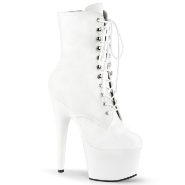 Pleaser ADORE-1020 Wht Faux Leather/Wht Matte Subito numero 39