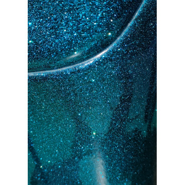 Pleaser ADORE-1020GP Aqua Glitter Pat/M
