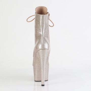 Pleaser ADORE-1020GP Champagne Glitter Pat/M