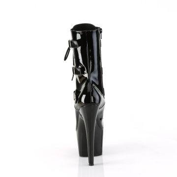Pleaser ADORE-1043 Blk Pat/Blk Pat