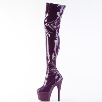 Pleaser ADORE-3000 Purple Str. Pat/Purple
