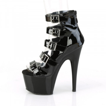 Pleaser ADORE-700-33 Blk Pat/Blk