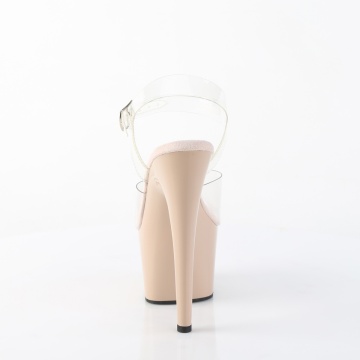 Pleaser ADORE-708 Clr/Nude