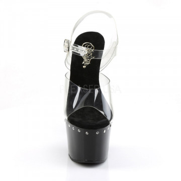 Pleaser ADORE-708LS Clr/Blk