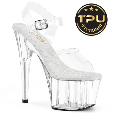 Pleaser ADORE-708PREM Clr TPU/Clr