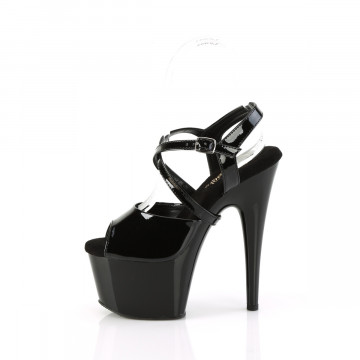 Pleaser ADORE-724 Blk Pat/Blk