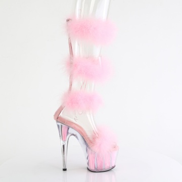 Pleaser ADORE-728F Clr-B. Pink Fur/M - Img 5