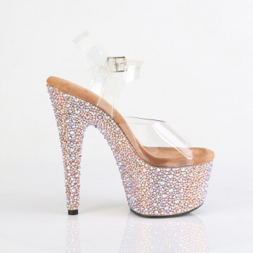 Sandali Exotic dance Pleaser BEJEWELED-708MS
