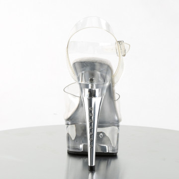 Pleaser CAPTIVA-608 Clr/Clr