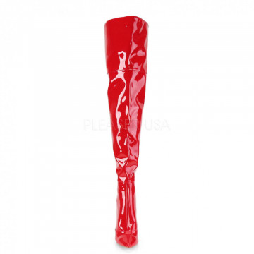 Pleaser COURTLY-3012 Red Patent