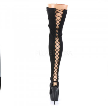 Pleaser DELIGHT-3003 Blk Lycra/Blk Matte