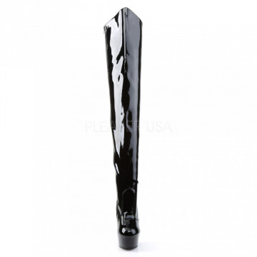 Pleaser DELIGHT-3010 Blk Pat/Blk