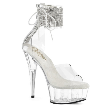 Pleaser DELIGHT-624RS Clr/Clr