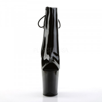 Pleaser FLAMINGO-1018 Blk Pat/Blk