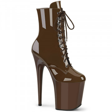 Pleaser FLAMINGO-1020 Mocha Pat/Mocha