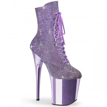 Pleaser FLAMINGO-1020CHRS Lavender Multi RS/Lavender Chrome