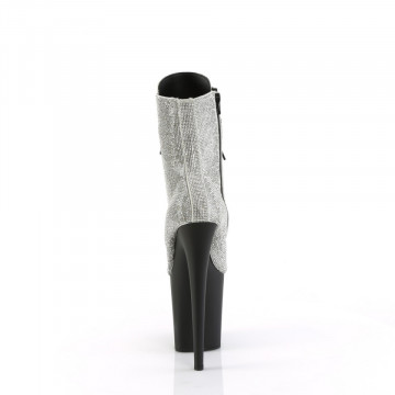 Pleaser FLAMINGO-1020RS Slv RS/Black Matte