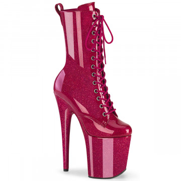 Pleaser FLAMINGO-1040GP Fuchsia Glitter Pat/M