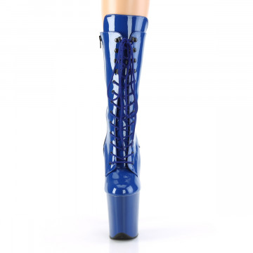 Pleaser FLAMINGO-1050 Royal Blue Pat/Royal Blue