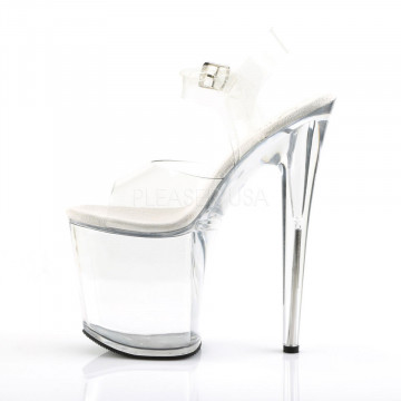 Pleaser FLAMINGO-808 Clr/Clr