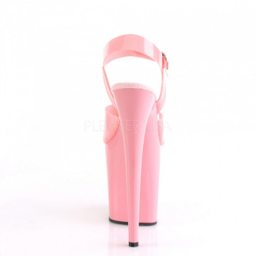 Pleaser FLAMINGO-808N Baby Pink (Jelly-Like) TPU/Baby Pink