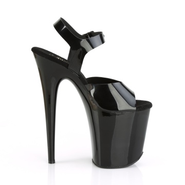 Pleaser FLAMINGO-808N Blk (Jelly-Like) TPU/Blk